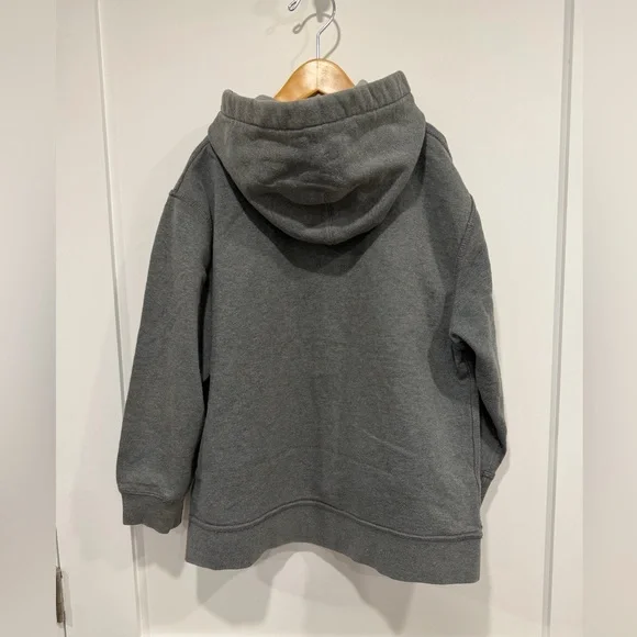 Vintage Gray Kids Zip-Up Hoodie - Picture 8 of 10